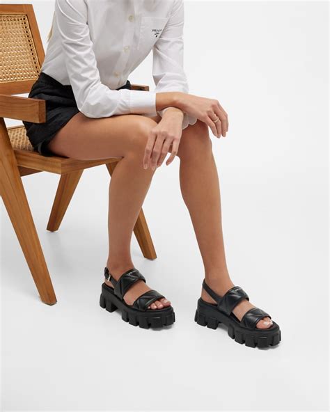 prada chunky sandals dupe|prada platform sandals outfit.